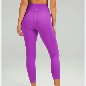 SZ 12 Lululemon align 25” leggings